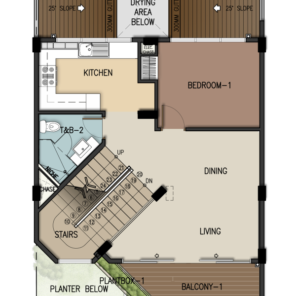 Likha Residences Second Floor Floor Plan