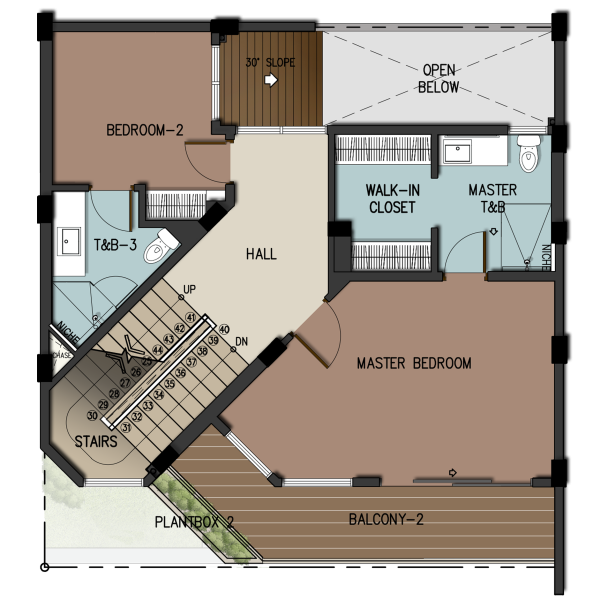 Likha Residences 4 Storey Third Floor Floor Plan