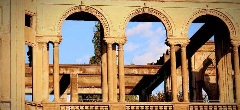 Sunlight streams through the heritage arches of The Ruins, a key Bacolod tourist spot you can easily explore from a Saludad home.