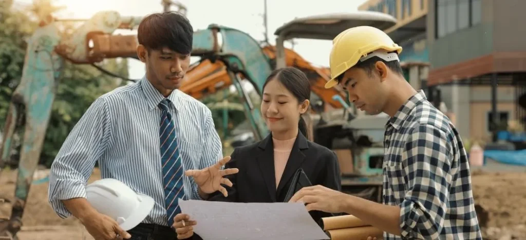 Experts review construction quality, demonstrating the commitment behind PHINMA Properties long term support and safe communities.